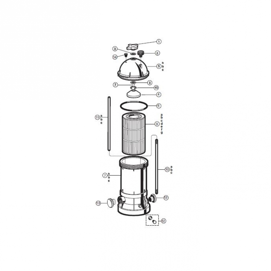 Hayward Cartridge Filter Parts PT. Delta Triluhur Abadi